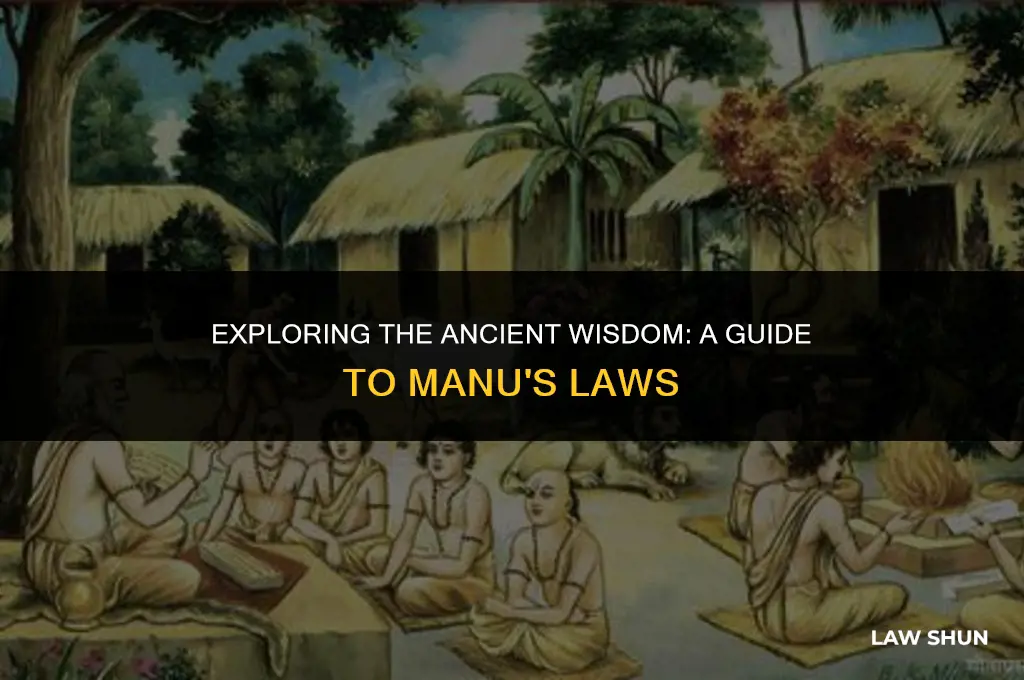 what are the laws of manu