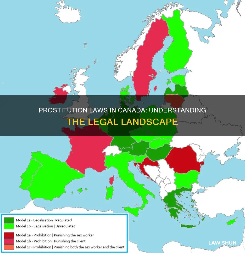 what are the laws of prostitution in canada