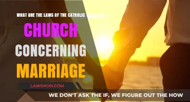 Understanding Catholic Marriage Laws: Sacred Union, Faith, and Commitment