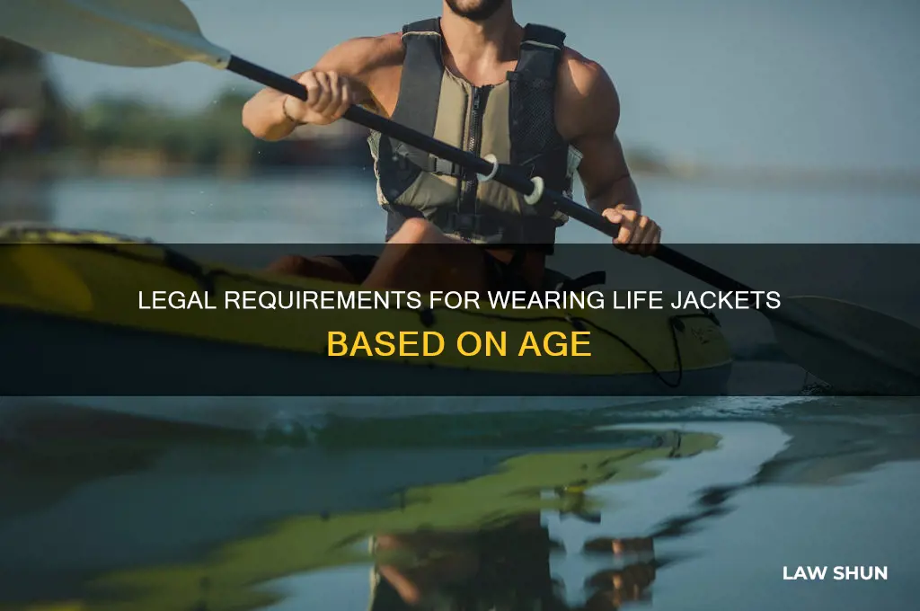 what are the laws on age wear life jacket