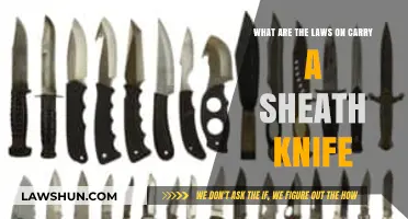 Understanding Sheath Knife Carry Laws: Legal Guidelines and Restrictions Explained