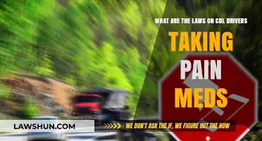 CDL Drivers and Pain Meds: Legal Guidelines and Restrictions Explained
