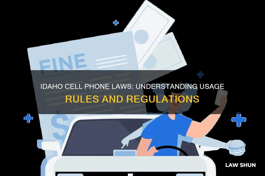 what are the laws on cell phone usage in idaho