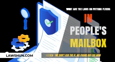 Flyers in Mailboxes: Understanding Legal Boundaries and Regulations