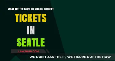 Seattle Concert Ticket Resale Laws: What Sellers Need to Know