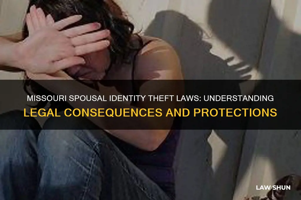 what are the laws on spousal identity theft in missouri