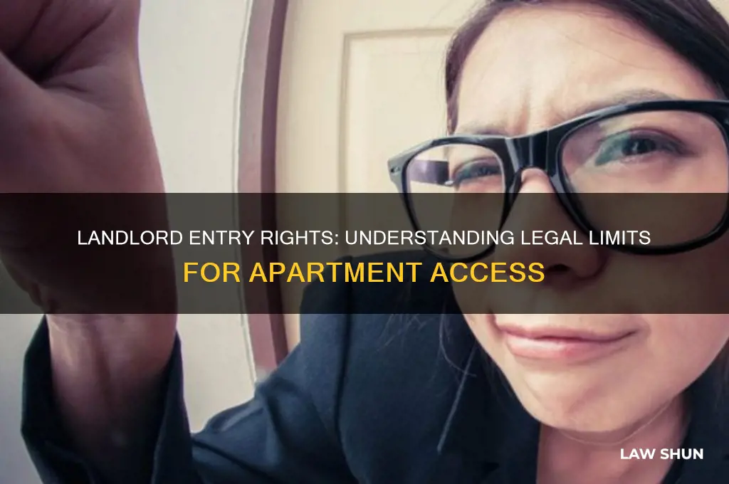 what are the laws regarding a landlord entering your partment