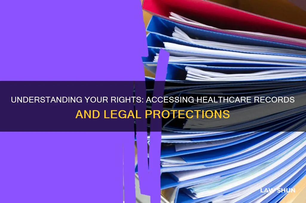 what are the laws regarding access to my heathcare records