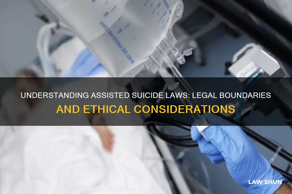 what are the laws regarding assisted suicide