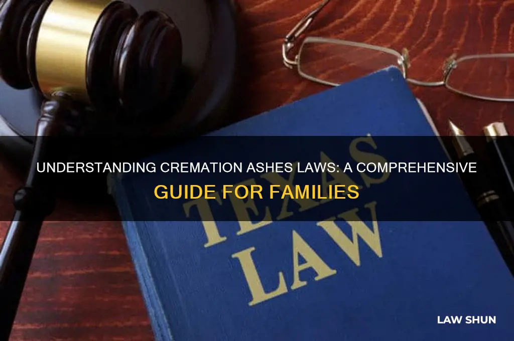 what are the laws regarding cremation ashes
