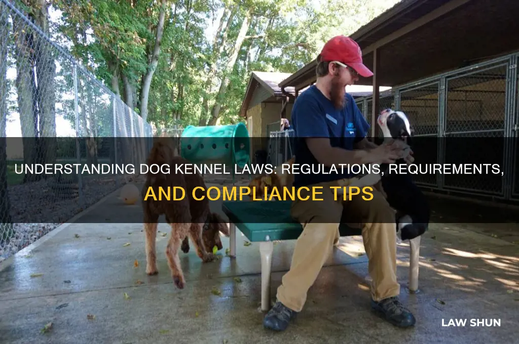 what are the laws regarding dog kennels
