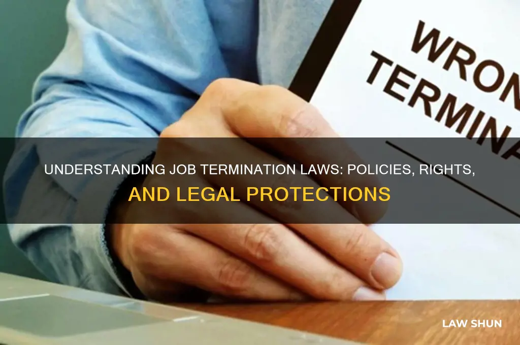 what are the laws regarding job termination policies