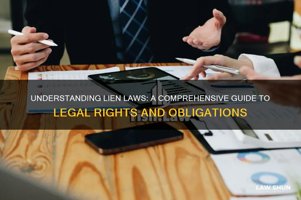 what are the laws regarding liens