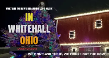 Whitehall, Ohio Noise Ordinance: Understanding Loud Music Laws and Penalties