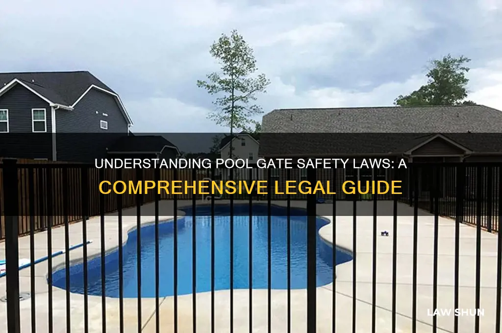 what are the laws regarding pool gates