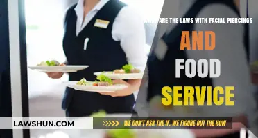 Facial Piercings in Food Service: Legal Guidelines and Workplace Policies