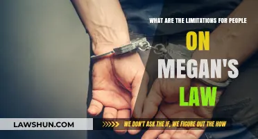 Megan's Law Limitations: Understanding Restrictions for Registered Individuals