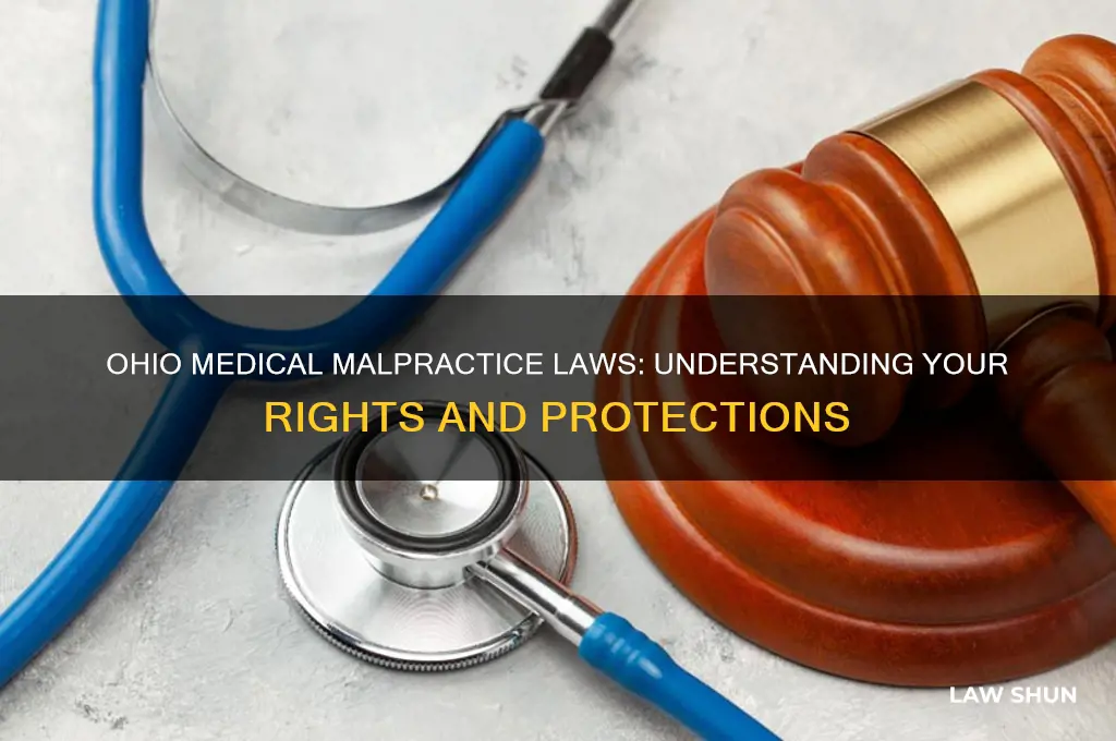what are the medical malpractice laws in ohio