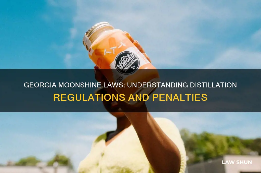what are the moonshine laws in georgia