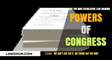 Congress' Non-Legislative Powers: Shaping Law Beyond Traditional Legislation