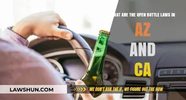 Open Bottle Laws in Arizona and California: What You Need to Know