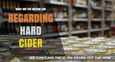 Oregon's Hard Cider Laws: Regulations, Licensing, and Production Guidelines
