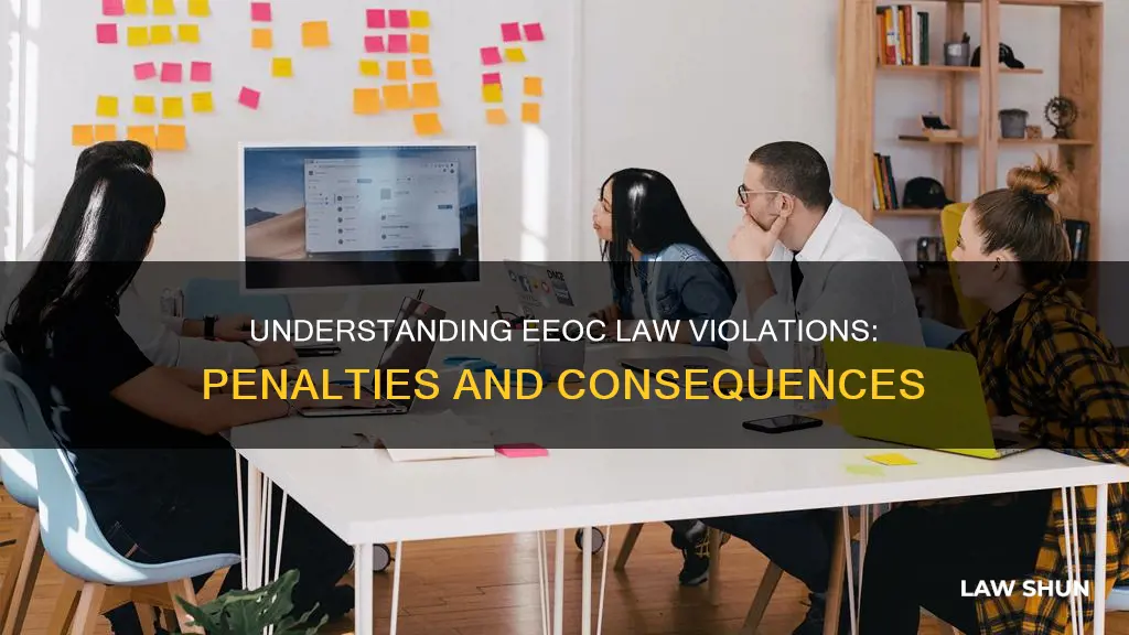 what are the penalties for breaking eeoc laws