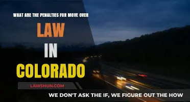Colorado Move Over Law Penalties: What Drivers Need to Know