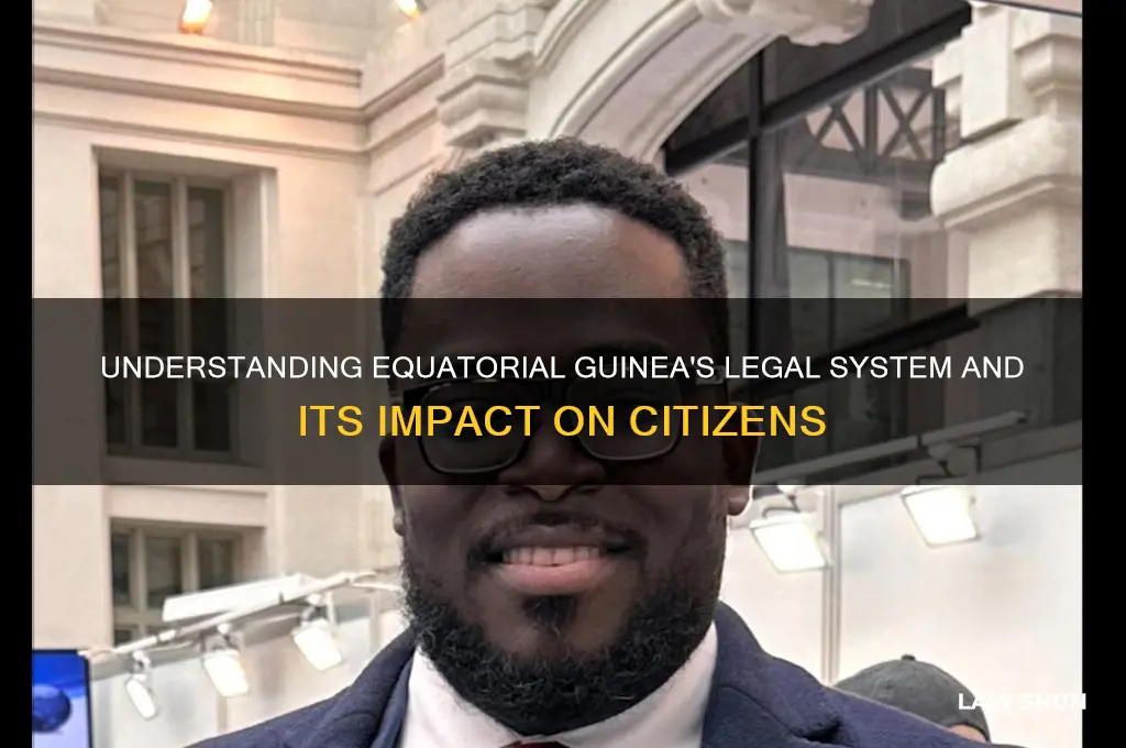 what are the people of equatorial guinea law