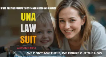 Key Responsibilities of Primary Petitioners in a U.N.A. Lawsuit