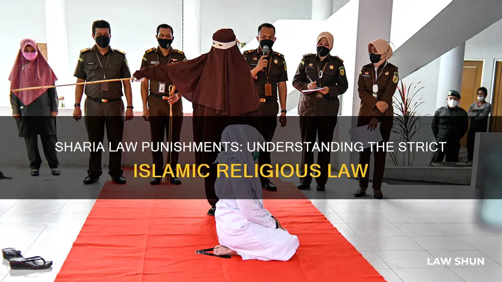 what are the punishments for breaking sharia law