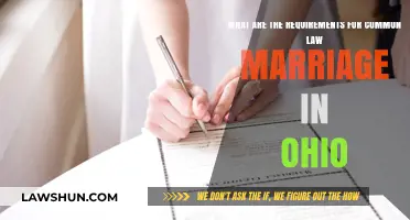 Understanding Ohio's Common Law Marriage Requirements