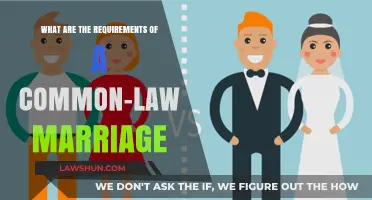 Understanding Common-Law Marriage Requirements