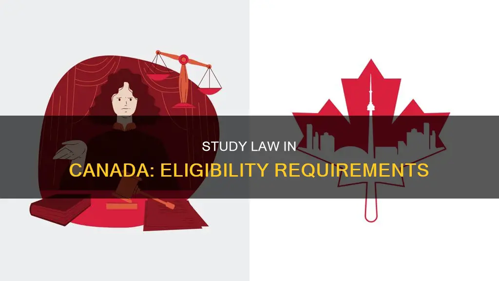 what are the requirements to study law in canada