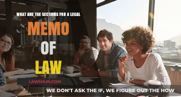 Understanding the Essential Sections of a Legal Memo of Law