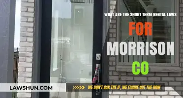Morrison, CO Short-Term Rental Laws: What Hosts Need to Know