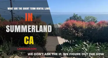 Summerland, CA Short-Term Rental Laws: What You Need to Know