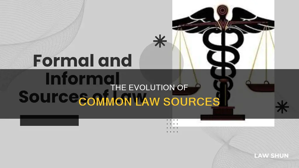 what are the sources of common law
