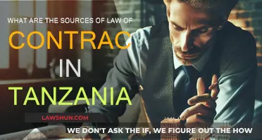 Sources of Contract Law in Tanzania