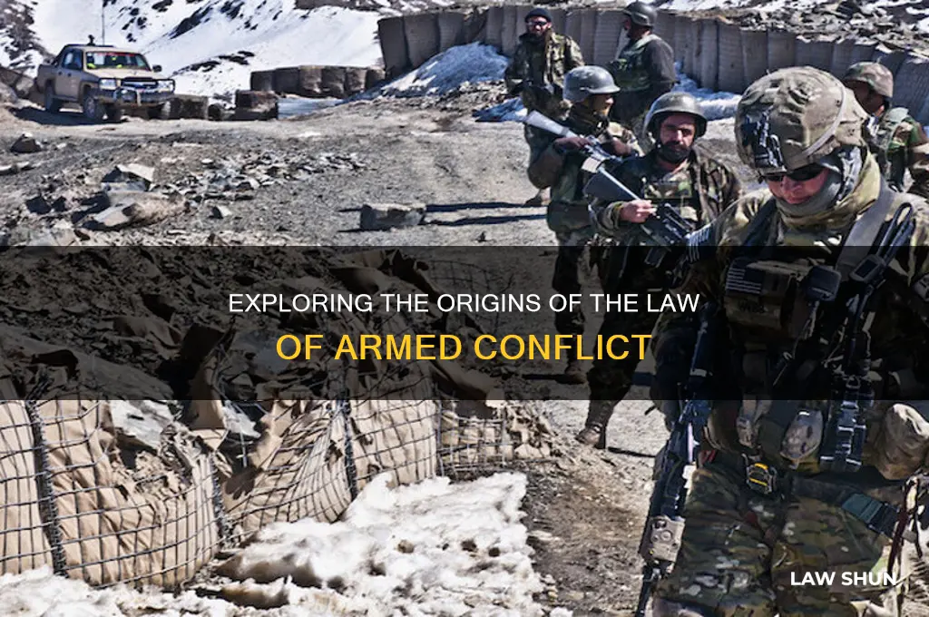 what are the sources of the law of armed conflict