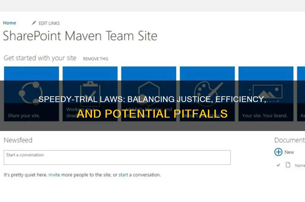 what are the strengths and weaknesses of speedy-trial law