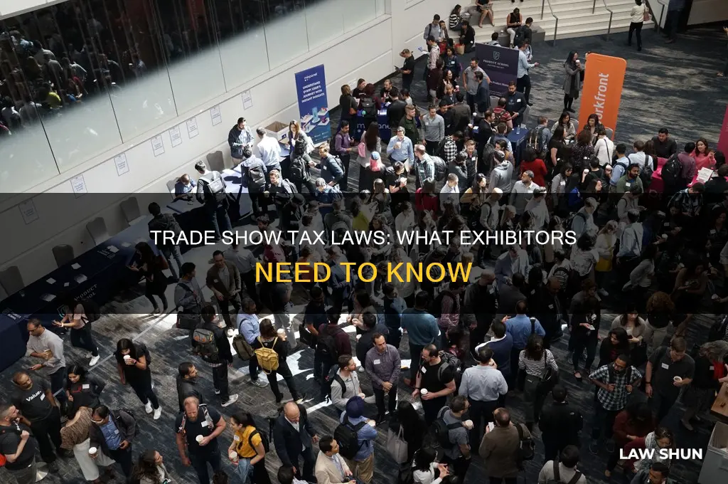 what are the tax laws for trade shows