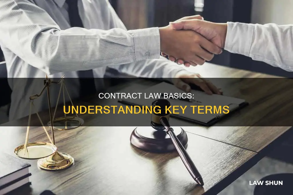 what are the terms of the contract contract law