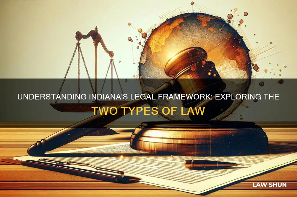 what are the two types of law in indiana