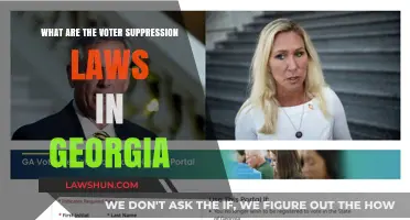 Georgia's Voter Suppression Laws: Understanding Restrictions and Their Impact
