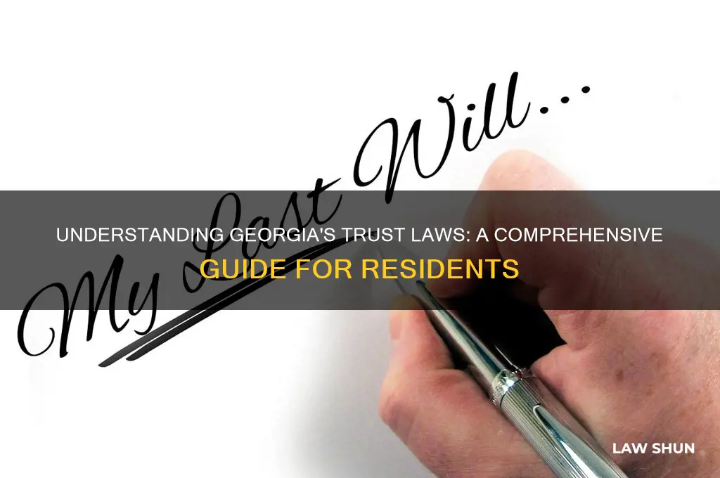 what are trust laws in georgia