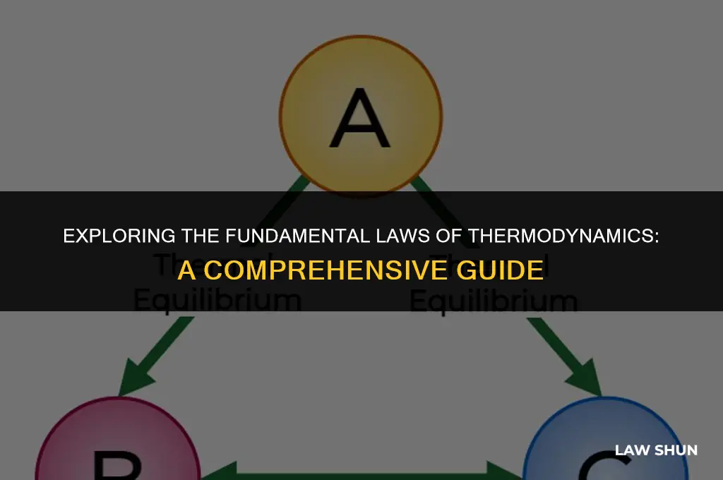 what are two laws of thermodynamics