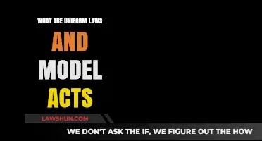 Understanding Uniform Laws and Model Acts: A Comprehensive Legal Guide