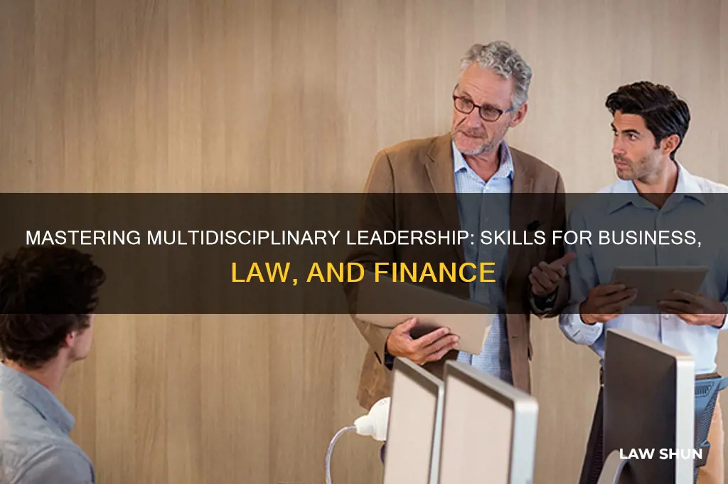 what area encompasses leadership organizational skills marketing finance and law