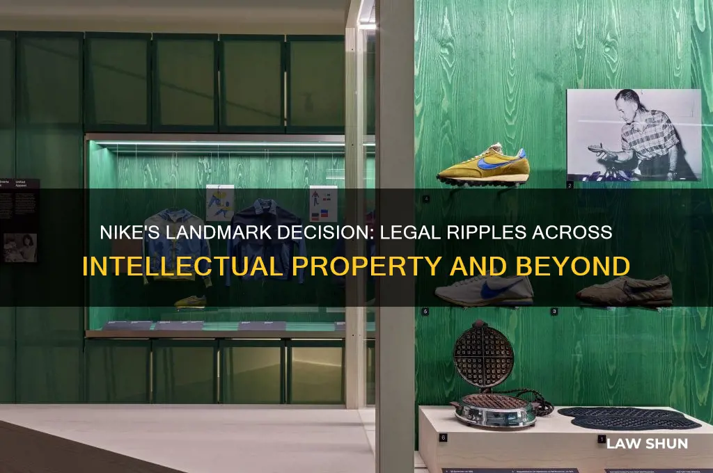 what areas of the law has nike